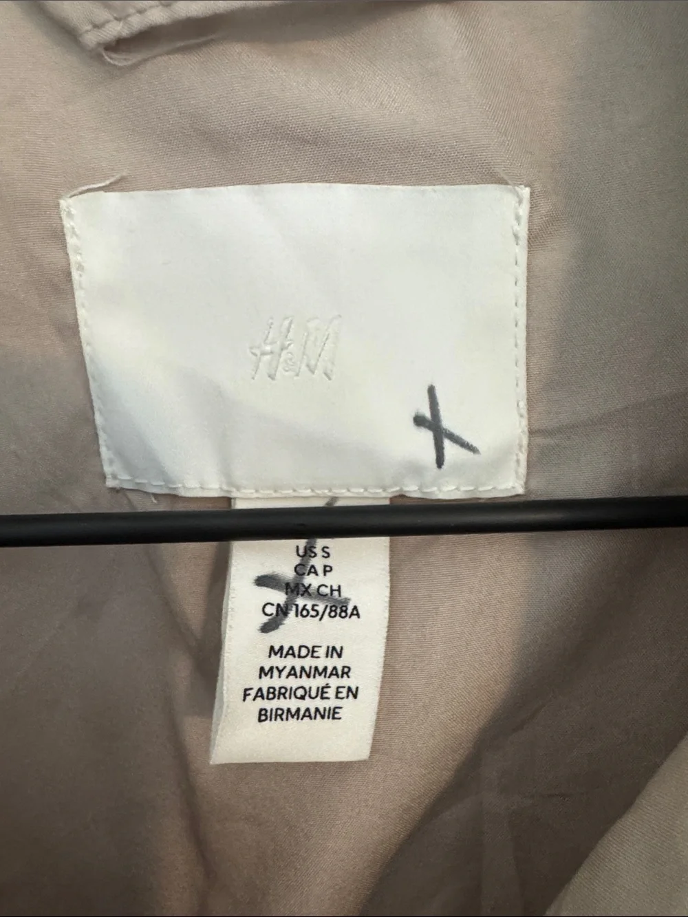 H&M Tan Utility Shacket Jacket N0132
